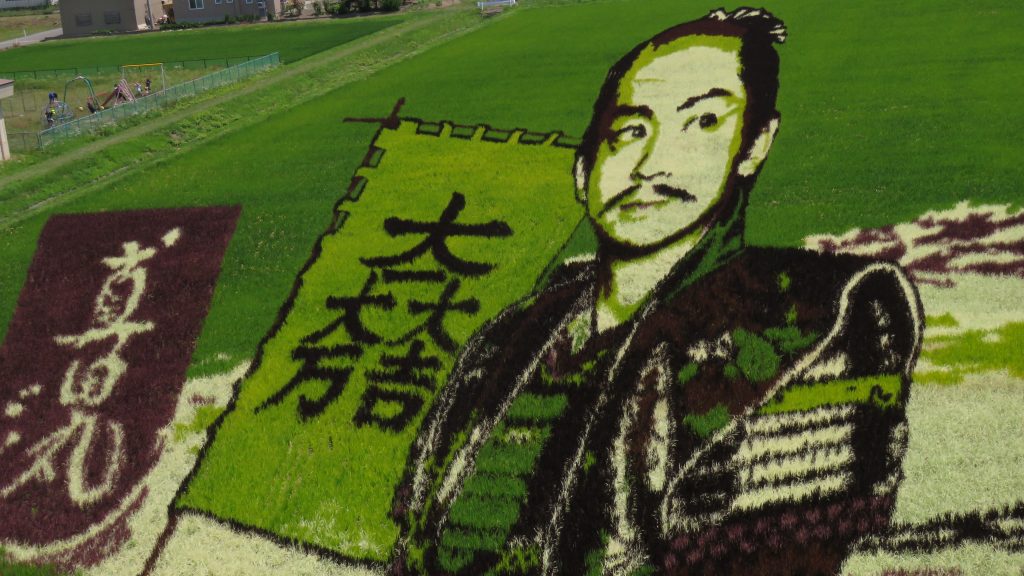田舎館村の田んぼアート